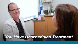 You have unscheduled treatment at John Paul Gallardo, DDS, PA